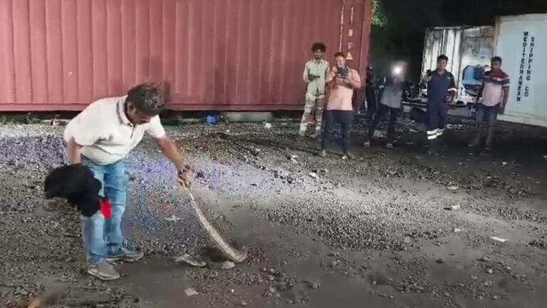 అర్థరాత్రి విశాఖ గంగవరం పోర్ట్‌లోకి సైలంట్‌గా ఏంట్రీ.. అది చూసి కార్మికుల పరుగో పరుగు..!