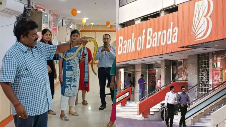 Vizag: బ్యాంకు రికార్డు రూమ్‌ నుంచి వింత శబ్దాలు.. ఏంటా అని వెతగ్గా…