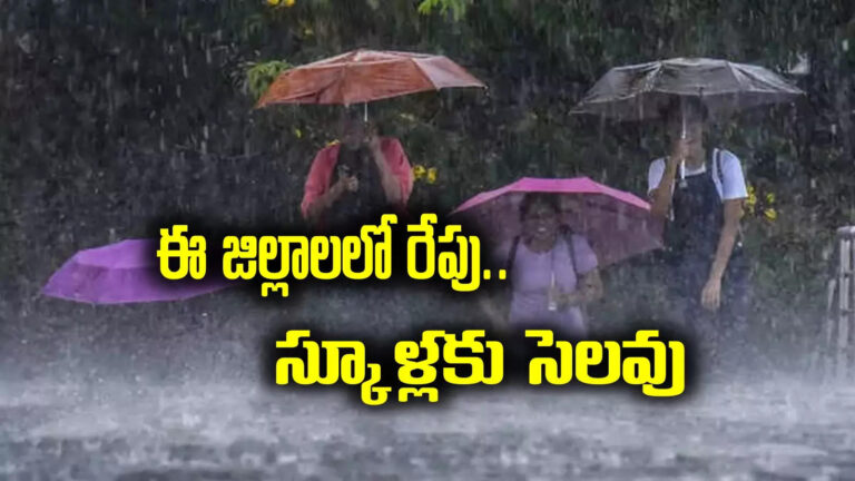 Holidays Due To Rains,School Holidays: ఏపీలో భారీ వానలు.. ఈ జిల్లాలలో స్కూళ్లకు సెలవులు.. – holidays for schools and colleges in srikakulam vizianagaram districts due to heavy rains