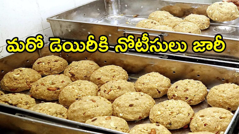 Tirumala Laddu Fssai Notice To Vyshnavi Dairy,తిరుమల లడ్డూ వివాదంలో ట్విస్ట్.. మరో డెయిరీకి నోటీసులు – fssai issues notice to chittoor vaishnavi dairy ghee supplier to tirumala laddu prasadam