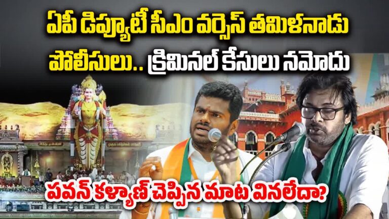 Pawan Kalyan: ఏపీ డిప్యూటీ సీఎం పవన్‌పై తమిళనాడులో క్రిమినల్ కేసు.. – criminal case filed against ap deputy cm pawan kalyan over madurai speech