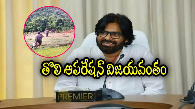 Andhra Pradesh Kumki Elephants Operation Success,ఏపీలో ఎన్నాళ్లకెన్నాళ్లకు.. అనుకున్నది సాధించిన పవన్ కళ్యాణ్, తొలి సక్సెస్‌తో ఫుల్ జోష్ – kumki elephants first operation success near palamaner chittoor district andhra pradesh